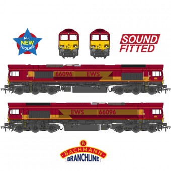 Bachmann Branchline 50-000ASF EWS Diesellok Class 66/0 Ep.6 