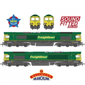 Bachmann Branchline 50-002SFX Freightliner Diesellok Class 66/6 Ep6 