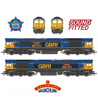 Bachmann Branchline 50-003SF GBRf Europorte Diesellok Class66/7 Ep.6 
