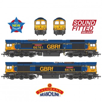 Bachmann Branchline 50-003SFX GBRf Europorte Diesellok Class66/7 Ep.6 