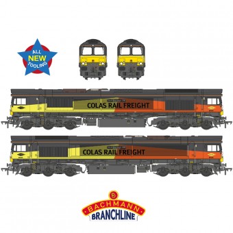 Bachmann Branchline 50-004A CRF Diesellok Class 66/8 Ep.6 