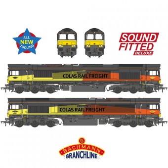 Bachmann Branchline 50-004ASFX CRF Diesellok Class 66/8 Ep.6 