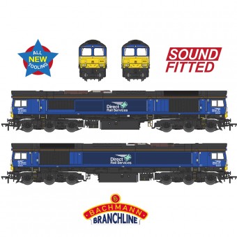 Bachmann Branchline 50-009SF DRS Compass Diesellok Class 66/3 Ep.6 