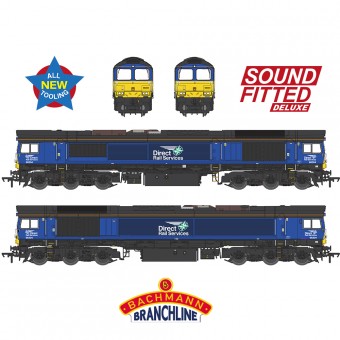 Bachmann Branchline 50-009SFX DRS Compass Diesellok Class 66/3 Ep.6 