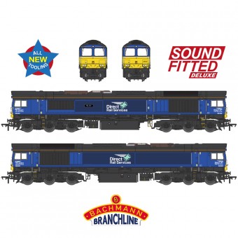 Bachmann Branchline 50-010SFX DRS Compass Diesellok Class 66/4 Ep.6 