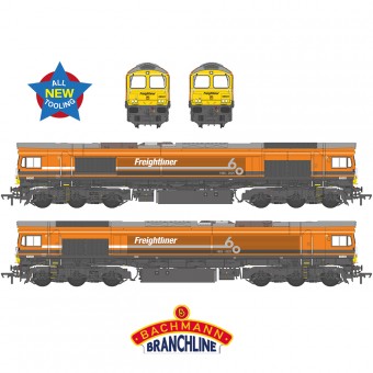 Bachmann Branchline 50-011 Freightliner Diesellok Class 66/5 Ep.6 