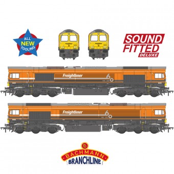 Bachmann Branchline 50-011SFX Freightliner Diesellok Class 66/5 Ep.6 