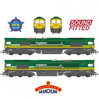 Bachmann Branchline 50-012SF Freightliner Diesellok Class 66/6 Ep.6 