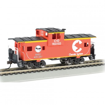 Bachmann USA 17726 W/V Caboose Chessie® - Orange 