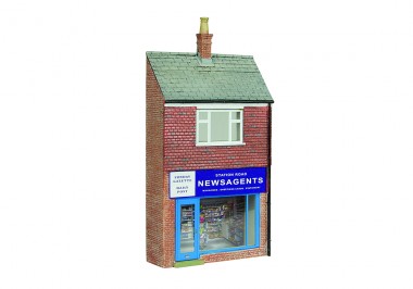 Scenecraft 44-0224 Low Relief Station Road Newsagent 