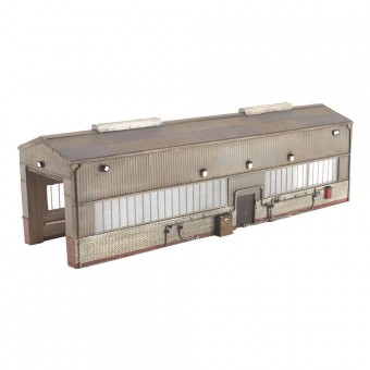 Scenecraft 44-126 Single Road Servicing Shed 