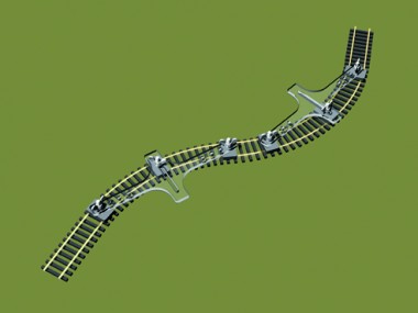 PROSES PFT-H0-01 Flexgleishalter Baugröße H0/00 