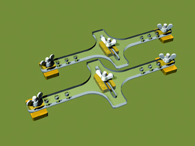 PROSES PFT-N-01 Flexgleishalter Baugröße N 