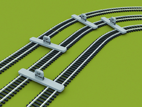 PROSES PPT-H0-02 Parallelgleislehre Baugröße H0/00 