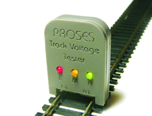 PROSES PVT-001 Gleisspannungsprüfer DC/DCC 