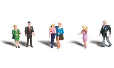 Woodland WA1838 HO People Talking 