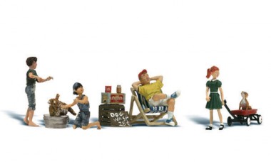 Woodland WA1905 HO Dog Wash 