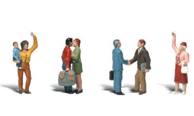 Woodland WA1912 HO Goodbye People 