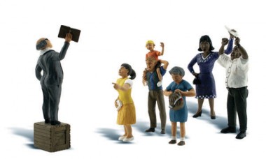 Woodland WA1925 HO Sermon On The Crate 