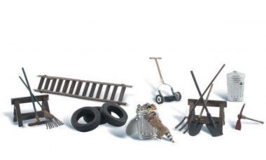 Woodland WA1928 HO Garage Treasures 