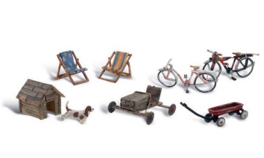 Woodland WA1931 HO Backyard Basics 