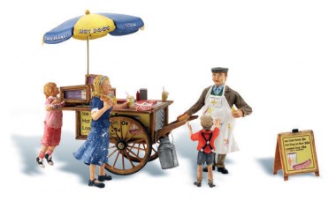 Woodland WA1945 HO Wally's Wiener Wagon 