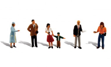 Woodland WA1959 HO People Going Places 