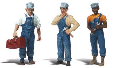 Woodland WA2549 Three Train Mechanics 