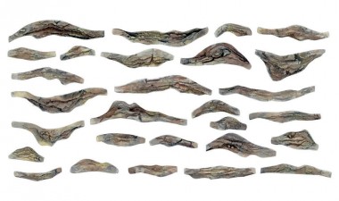 Woodland WC1245 Felsgießformen: Flussufer 