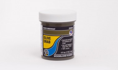 Woodland WCW4534 Wassergrundfarbe graubraunoliv 