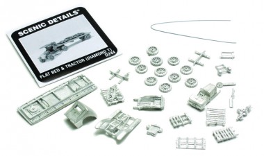 Woodland WD244 Sattelzugmaschine mit Aufleger 