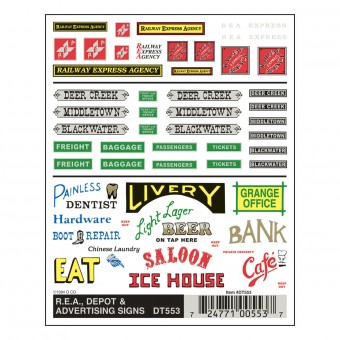 Woodland WDT553 Reklame Zeichen 