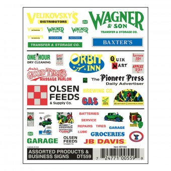 Woodland WDT559 Standard Oil & gewerbliche Zeichen 