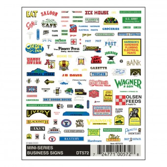 Woodland WDT572 Business Signs 