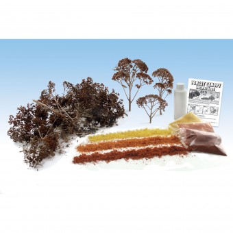 Woodland WF1663 Belaubung, herbstfarben 