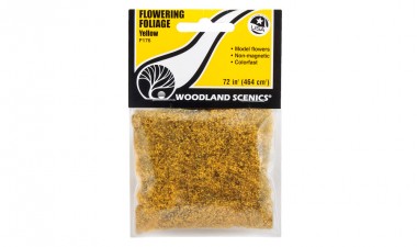 Woodland WF176 Blumenflocken, gelb 