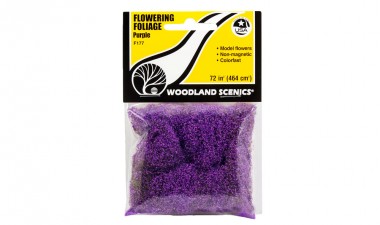 Woodland WF177 Blumenflocken, rotblau 