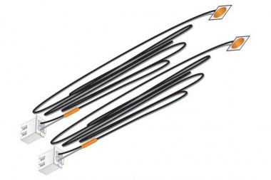Woodland WJP5736 Orange Stick-on LED Lights 