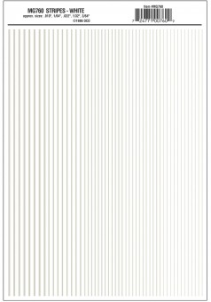 Woodland WMG760 Streifen, weiß 