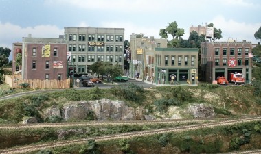 Woodland WS1487 River Pass Stadt-Bauset 