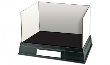 Woodland WSP4166 Dioramengrundplatte mit Kulissenwand 