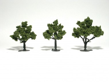 Woodland WTR1506 Laubbäume hellgrün 7-10 cm, 3 St. 