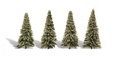 Woodland WTR3569 Baumset: Blautanne 3 1/2-5 1/2, 4-tlg 