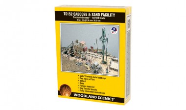 Woodland WTS152 Diorama: Besandungsanlage, 4-tlg 