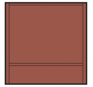 DPM DPM30104 Street/Dock Level Blank Wall, 4 St. 