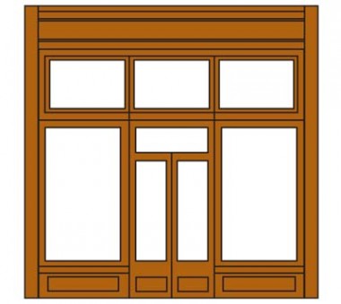 DPM DPM30161 Street Level Entry Door, 4 St. 