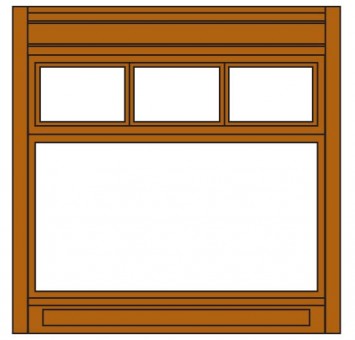 DPM DPM30162 Street Level Window Wall, 4 St. 