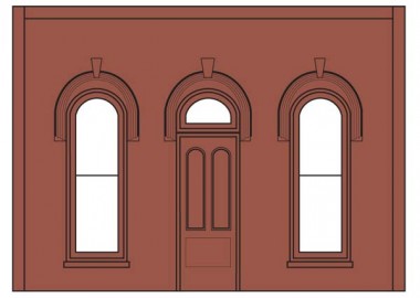 DPM DPM90101 Street/Dock Level Arched Entry 