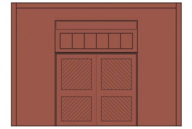 DPM DPM90107 Street/Dock Level Freight Door 