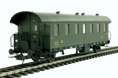 Lenz 41120-33 SNCF Donnerbüchse 2. Kl Ep.3 